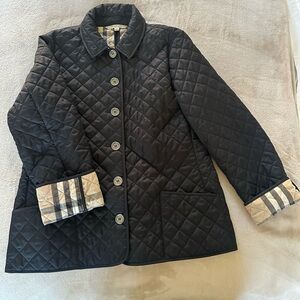 Burberry Black Quilted womens Puffer Jacket
